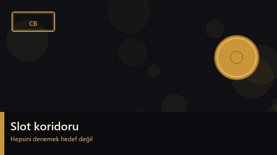 Coinbar slot koridoru